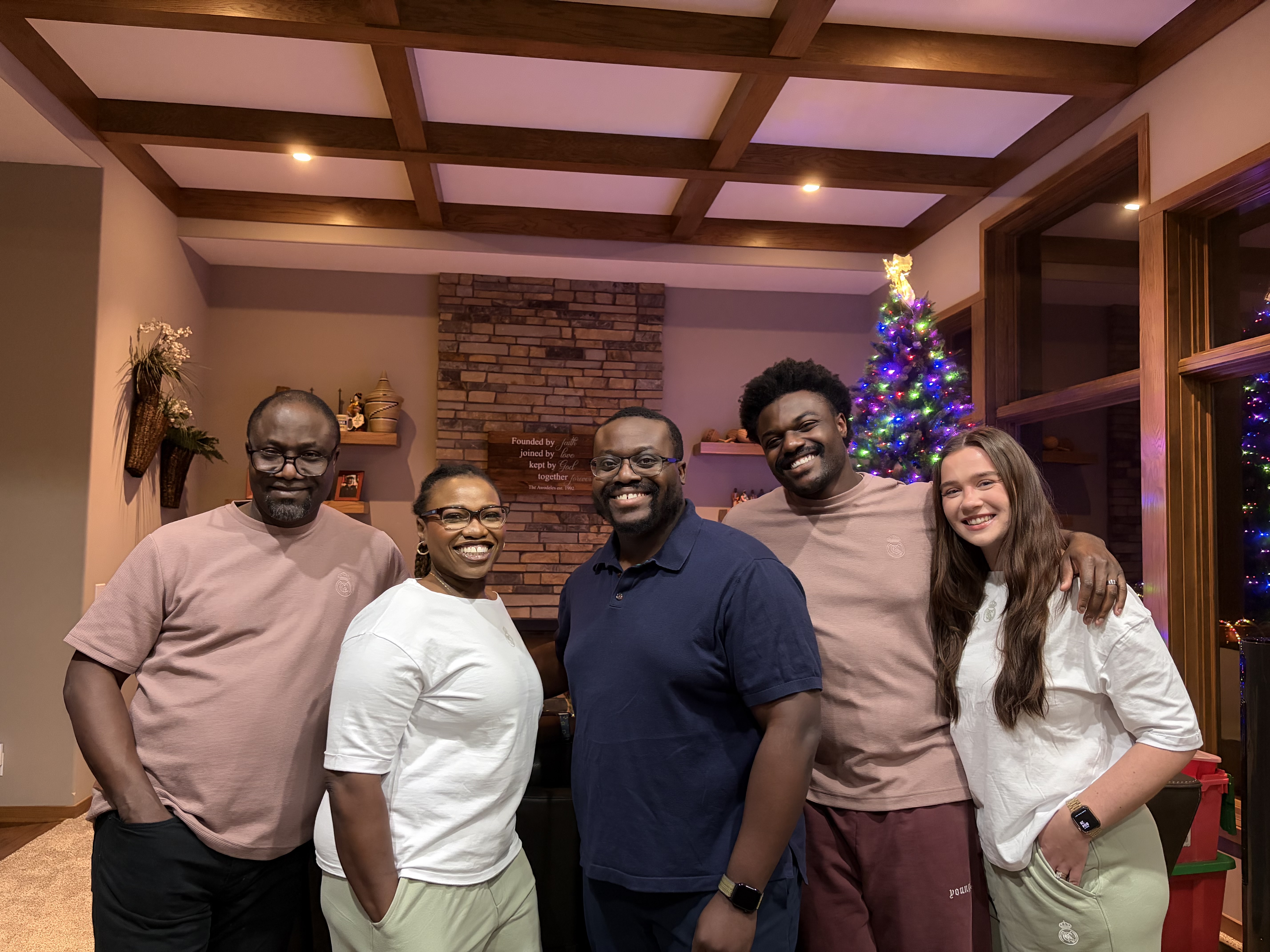 The Awodeles at Christmas